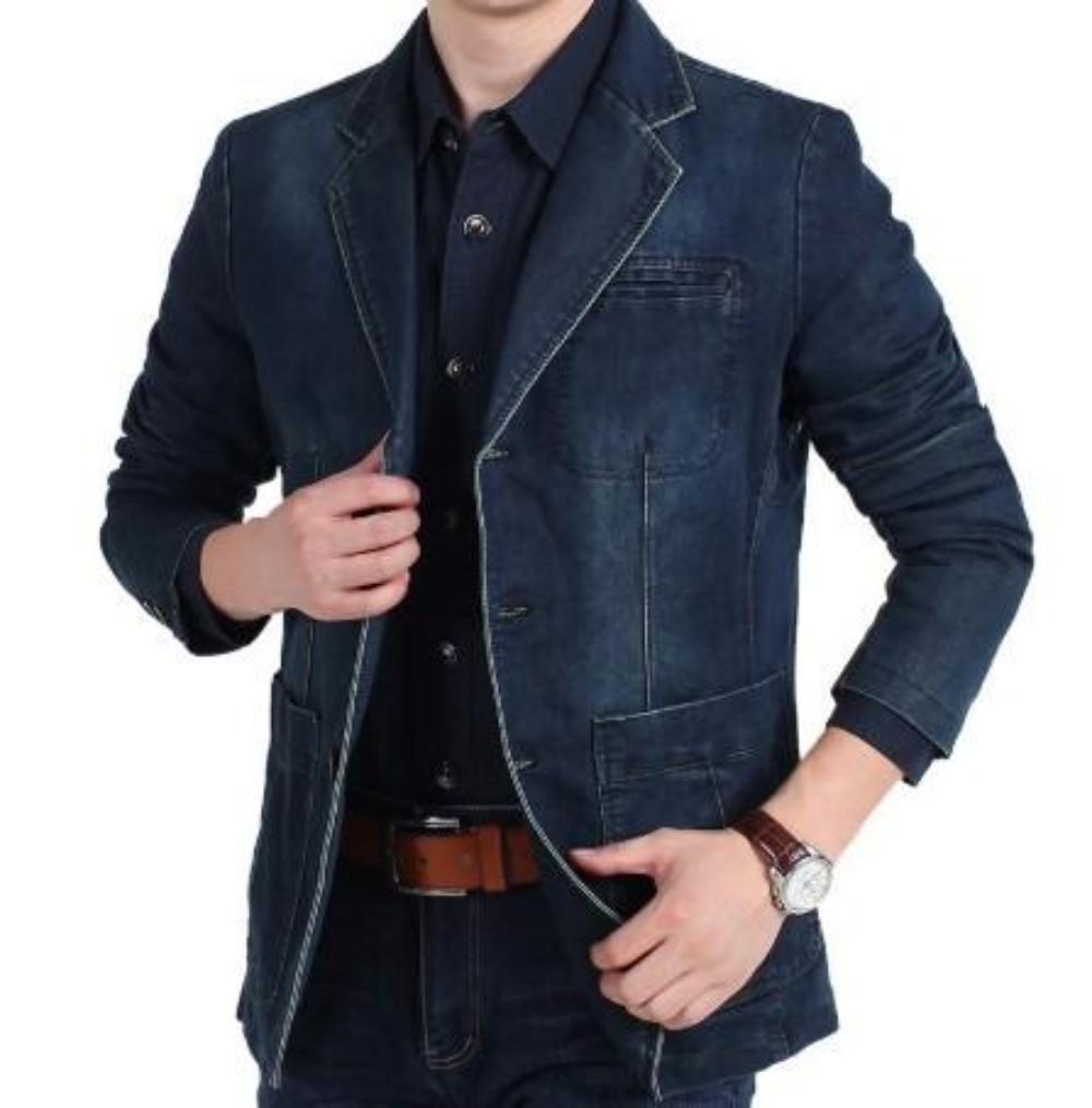Denim Sports Jacket for Men