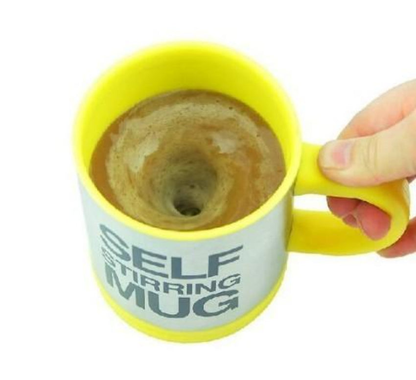 Self-Mixing Coffee Cup for Effortless Brewing