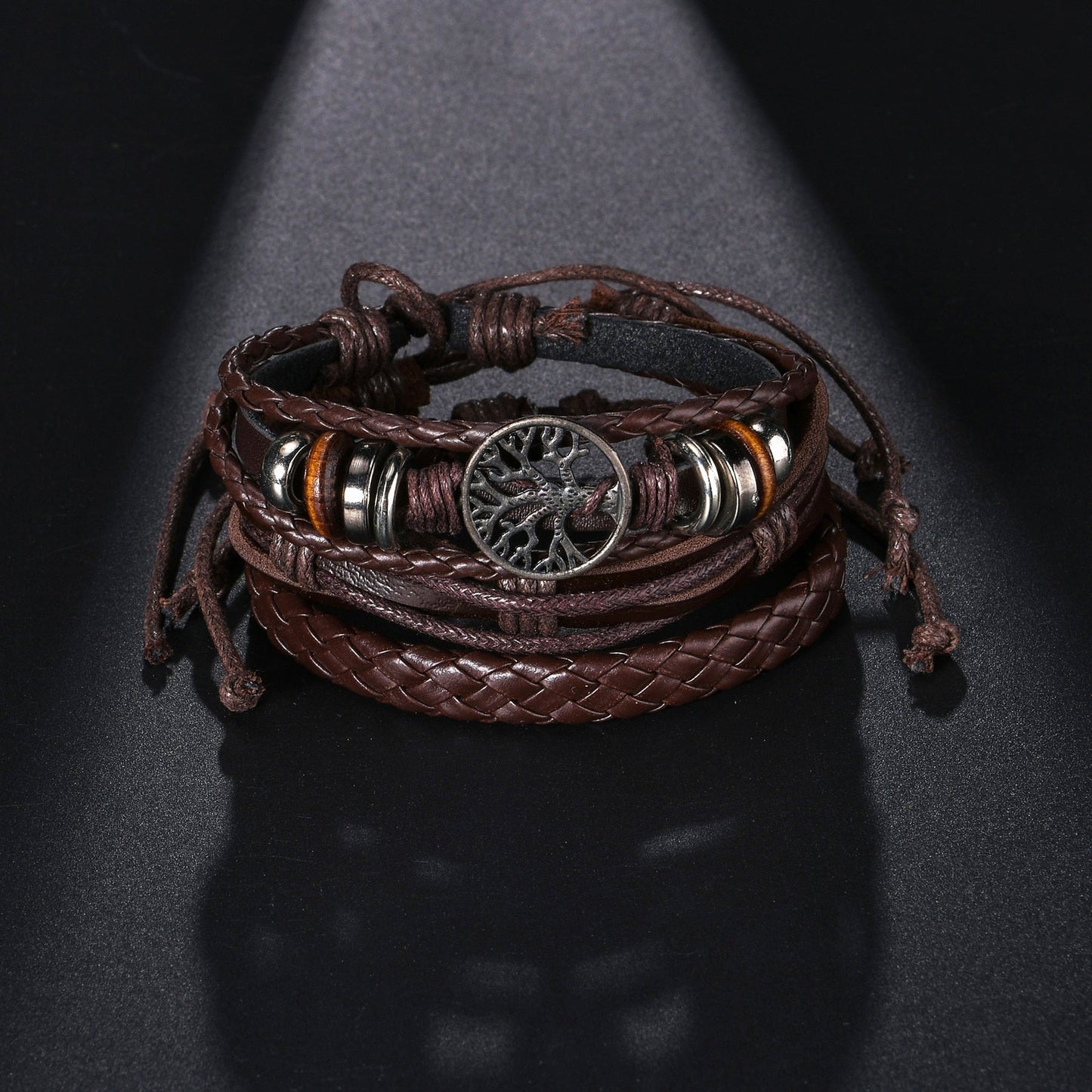 Gothic Layered Bracelet for Men