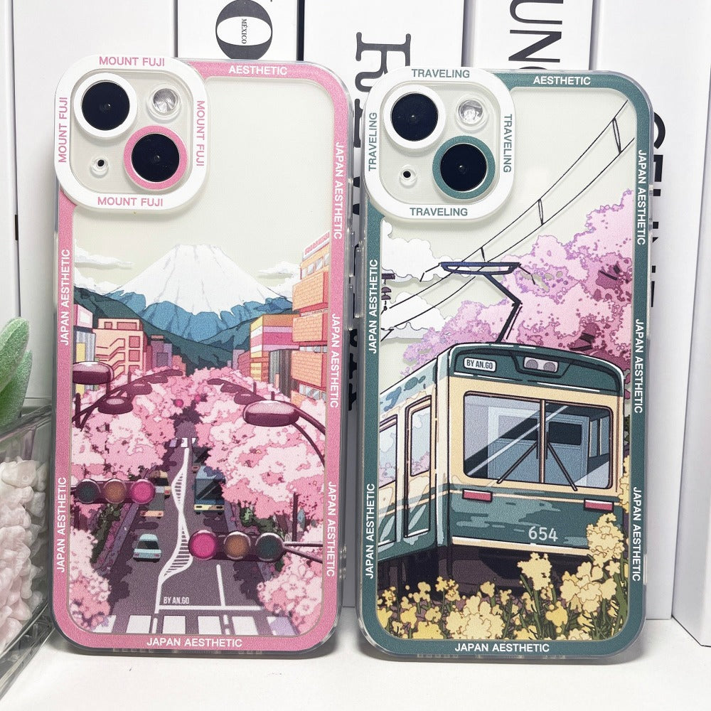 Japanese Cartoon-inspired iPhone Case with a Distinctive Theme