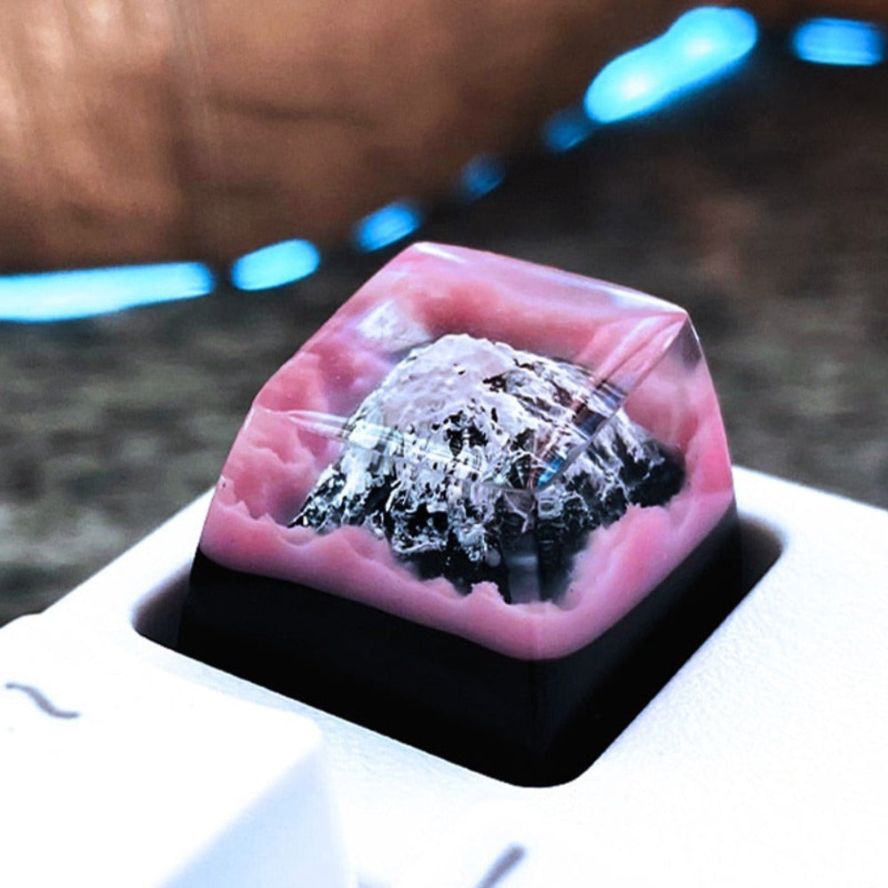 Mountain Themed Keycap