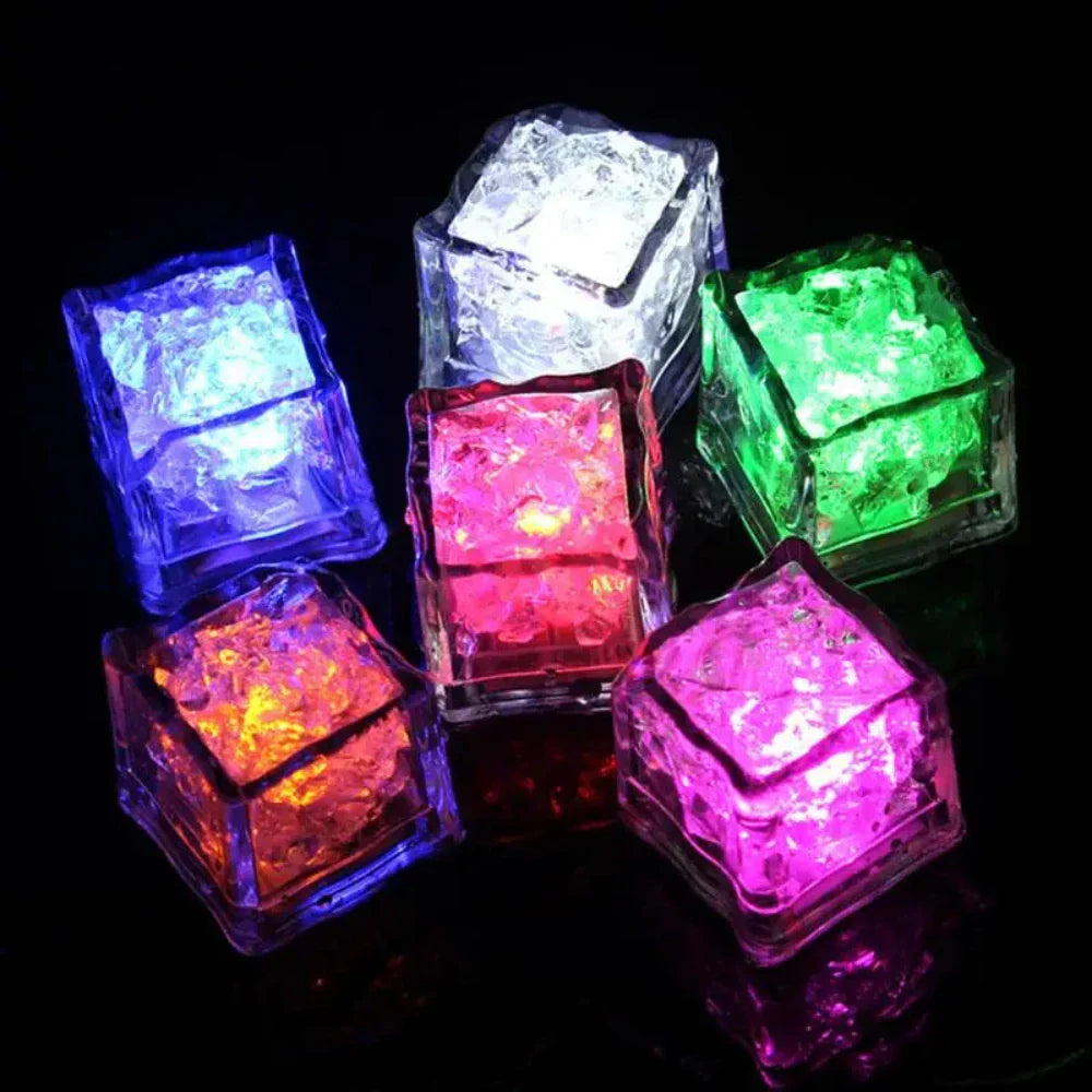 LED Ice Cube Party Set - 12 Pieces