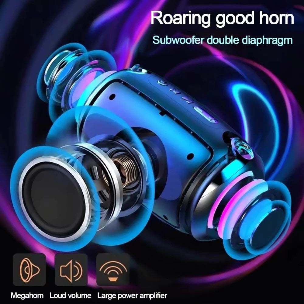 Portable Speaker with Powerful Bass - The Dragon