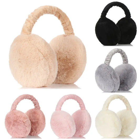 Fuzzy Ear Warmers for Winter