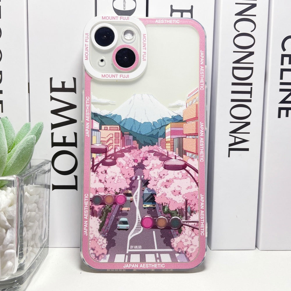 Japanese Cartoon-inspired iPhone Case with a Distinctive Theme