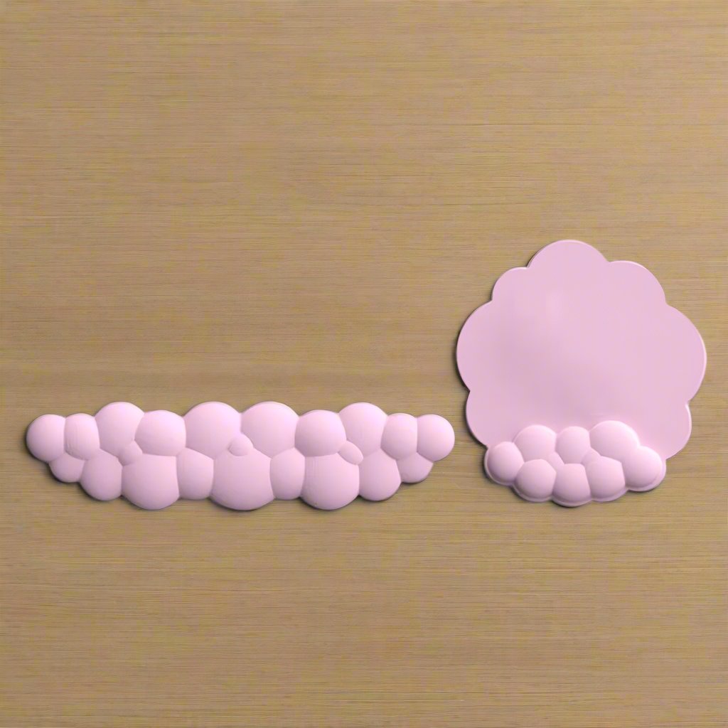 Memory Foam Mousepad with Wrist Support