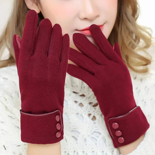 Winter Touch Screen Gloves for Women with Fleece Lining for Warmth