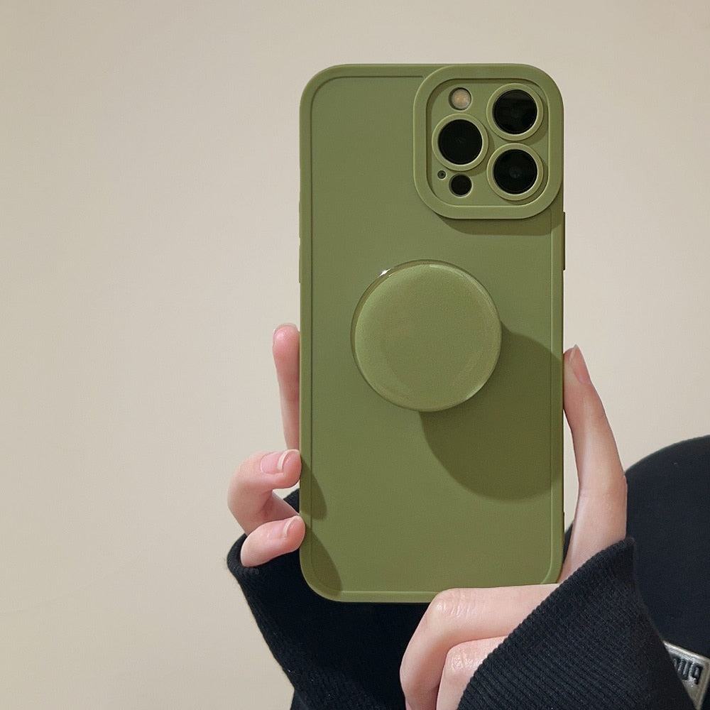 Adjustable Back Holder Earth Tone Mobile Case