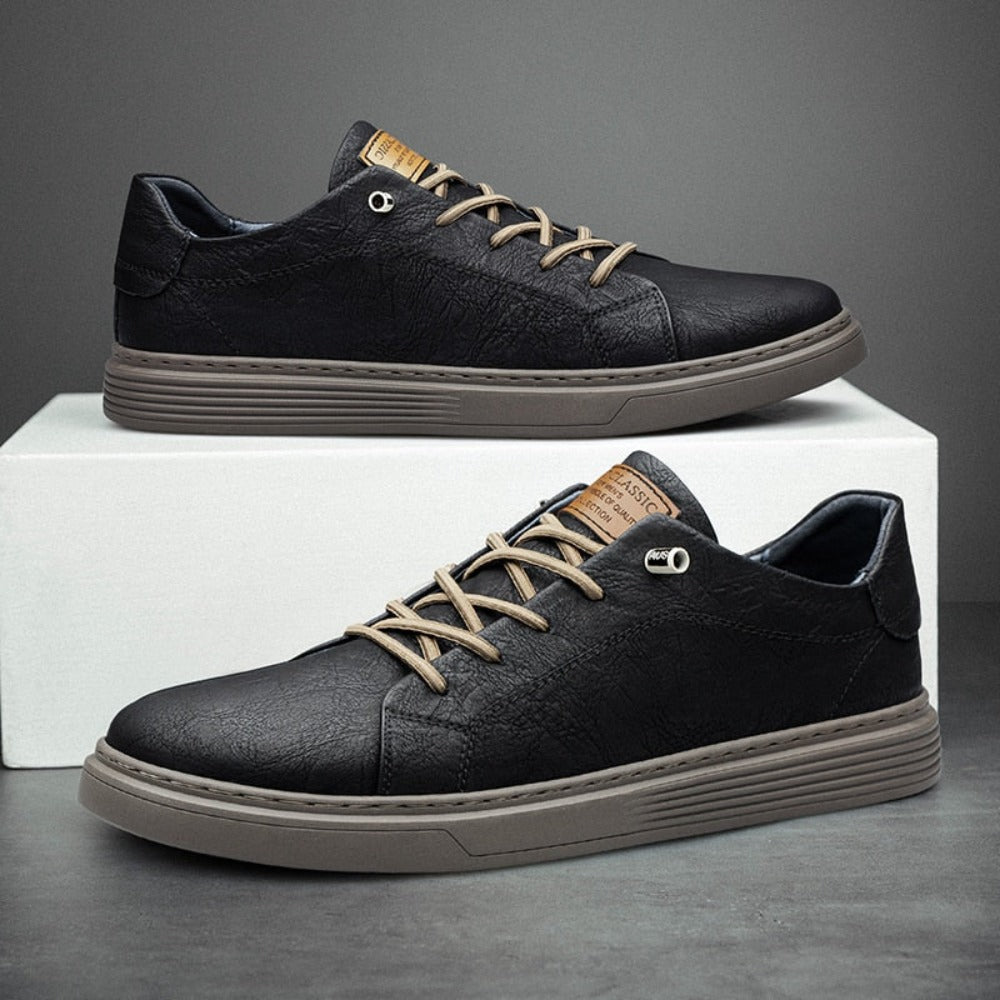 Lace Up Leather Shoes for Men