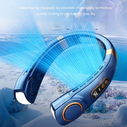 5-Speed LED Wearable Fan