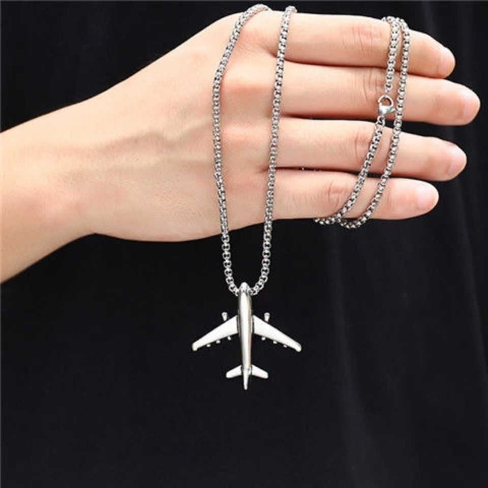 Airplane Necklace for All Genders