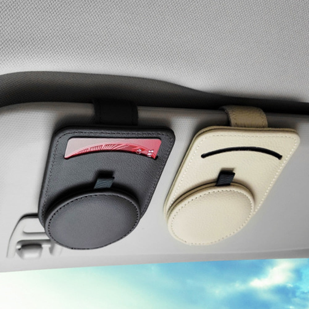 Car Ticket Holder and Shades