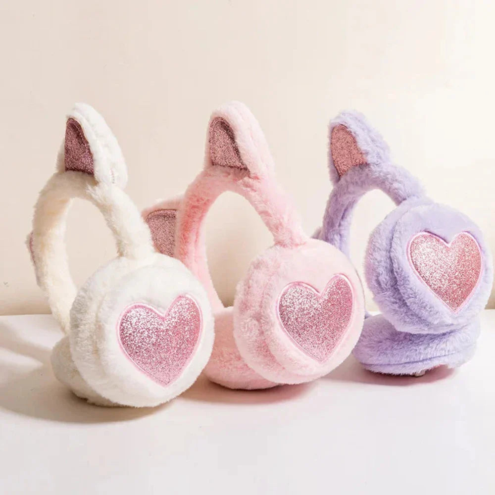 Cat Ear Earmuffs for Girls