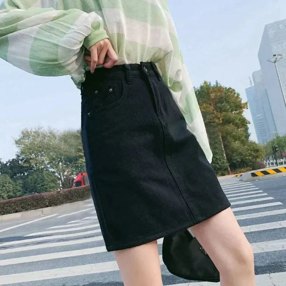 High-Waisted Denim Skirt for Women: Retaining the Essence while Creating Distinction