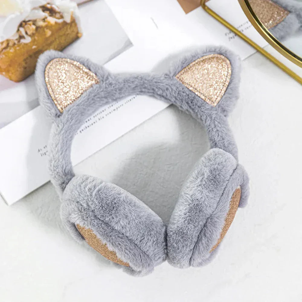 Cat Ear Earmuffs for Girls