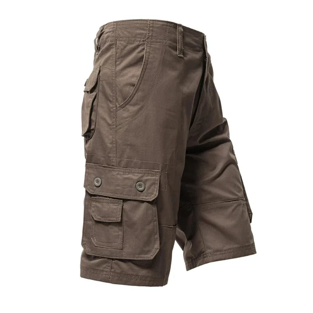 Side Pocketed Men's Casual Cargo Shorts