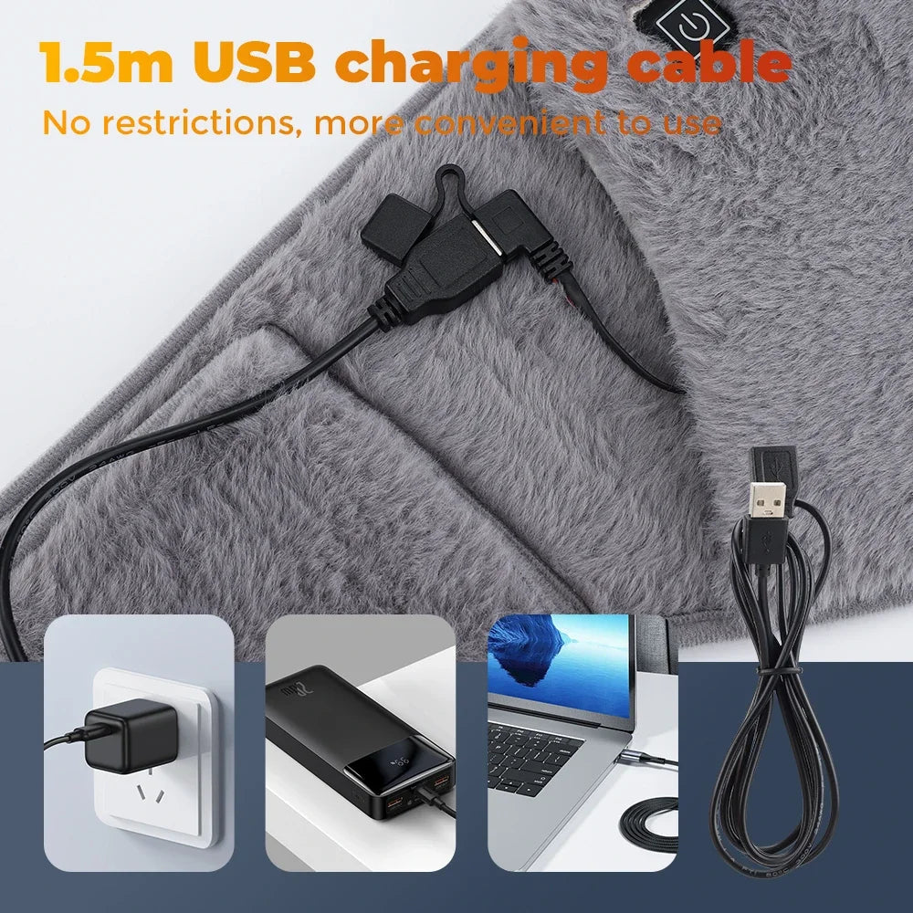 2-in-1 Belt for Wrapping Waist and Hands with Heating Function