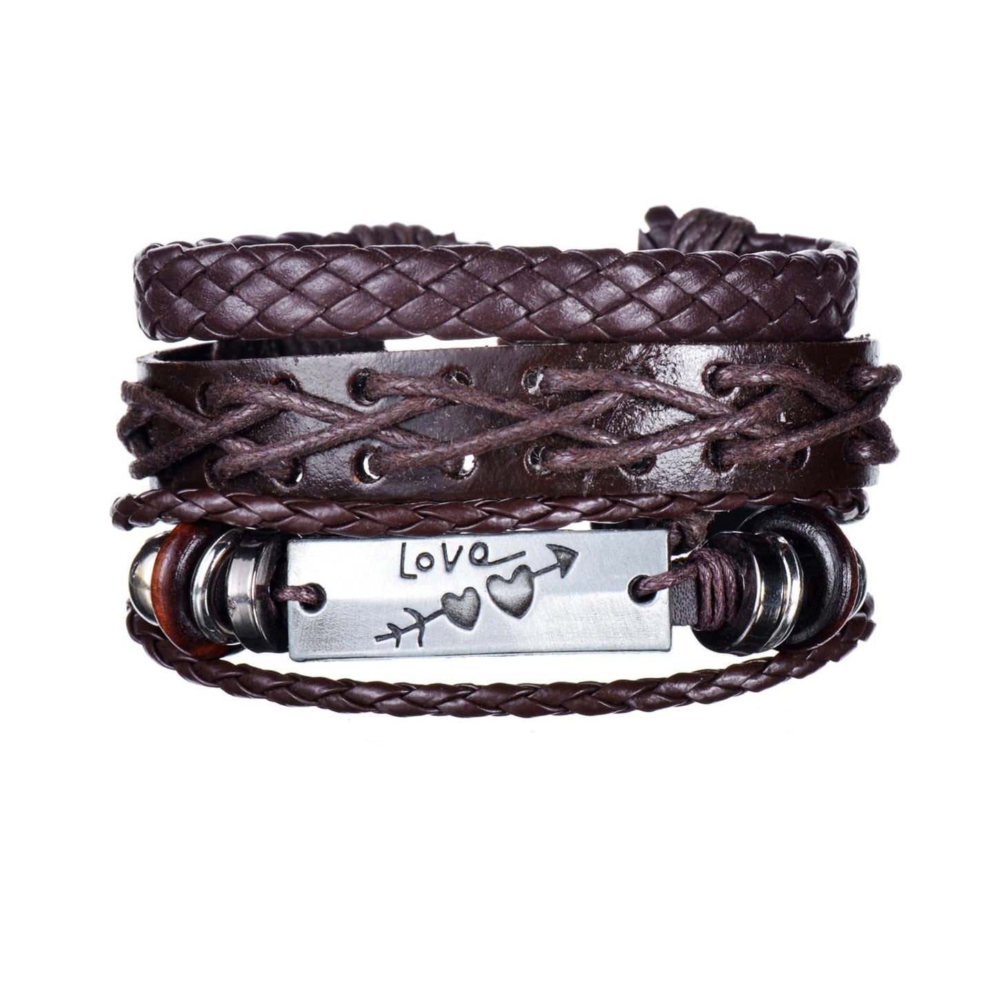 Gothic Layered Bracelet for Men