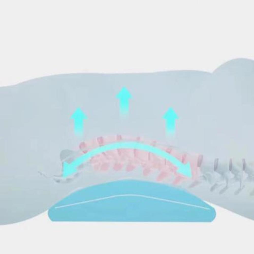 Lumbar Support Memory Foam Pillow