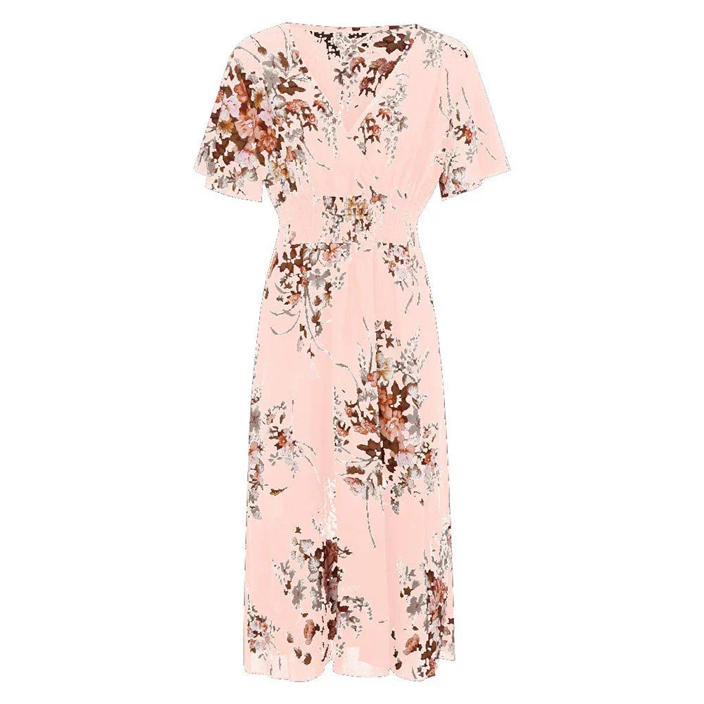 Floral Plus Size Women's Dress