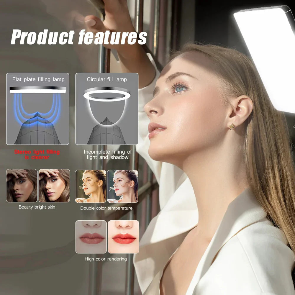 LED Studio Lamp with Tripod - Illuminating Your Studio Space with Style