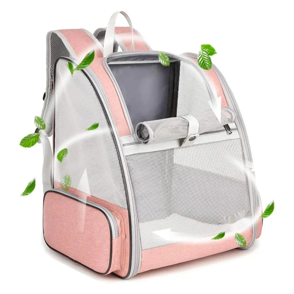 Pet Travel Backpack - Airy and Ventilated
