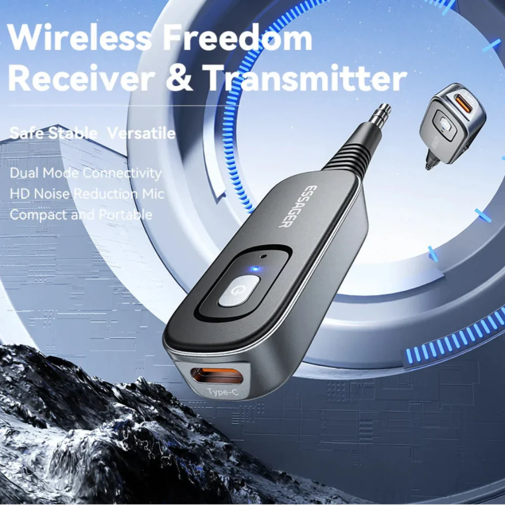 Enhanced Bluetooth 5.1 Audio Adapter