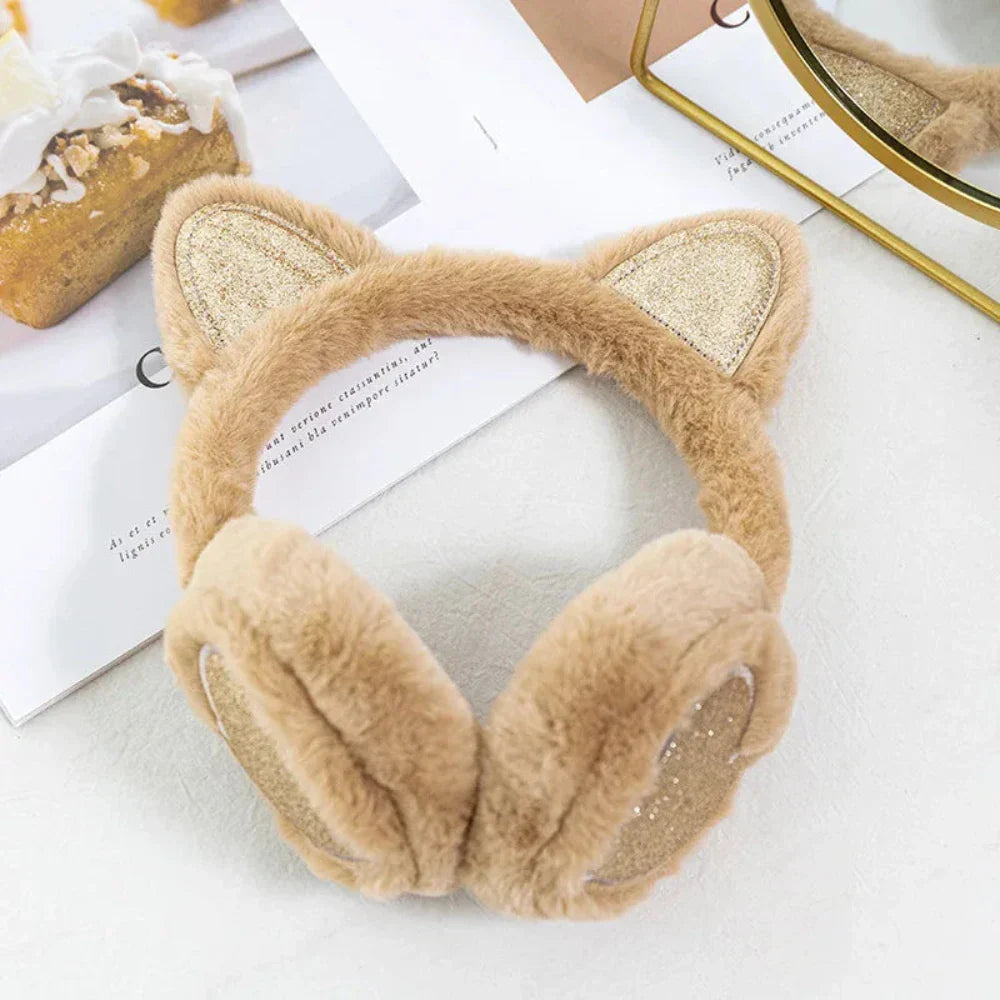 Cat Ear Earmuffs for Girls