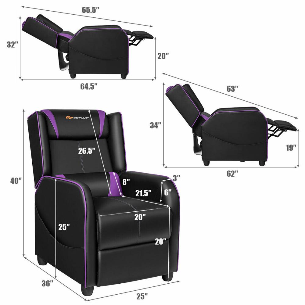 Massage Sofa for Gaming and Racing