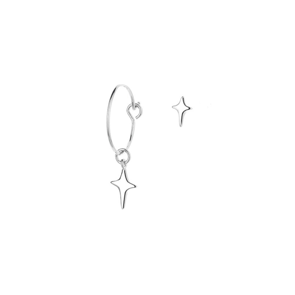 Earrings with Starry Hope Motif