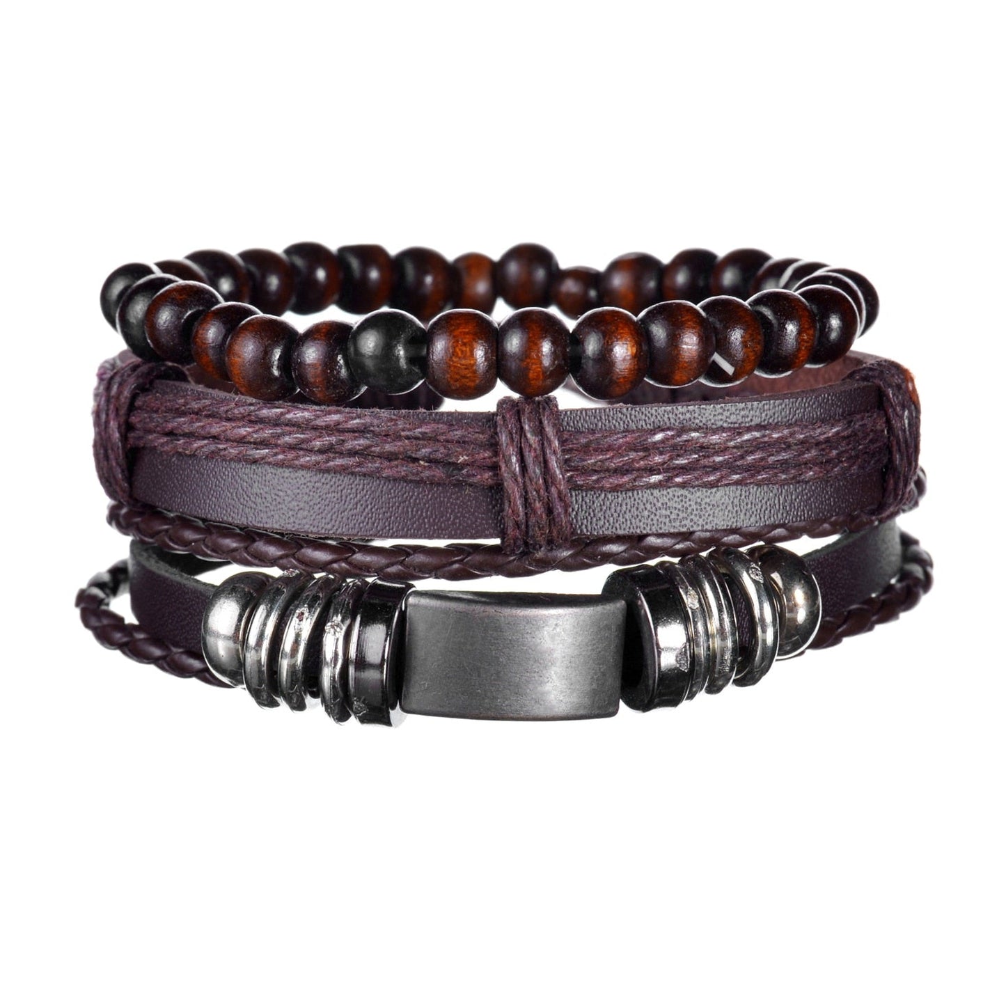 Gothic Layered Bracelet for Men