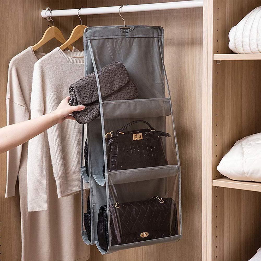 Hanging Handbag Organizer for a Neat and Tidy Closet