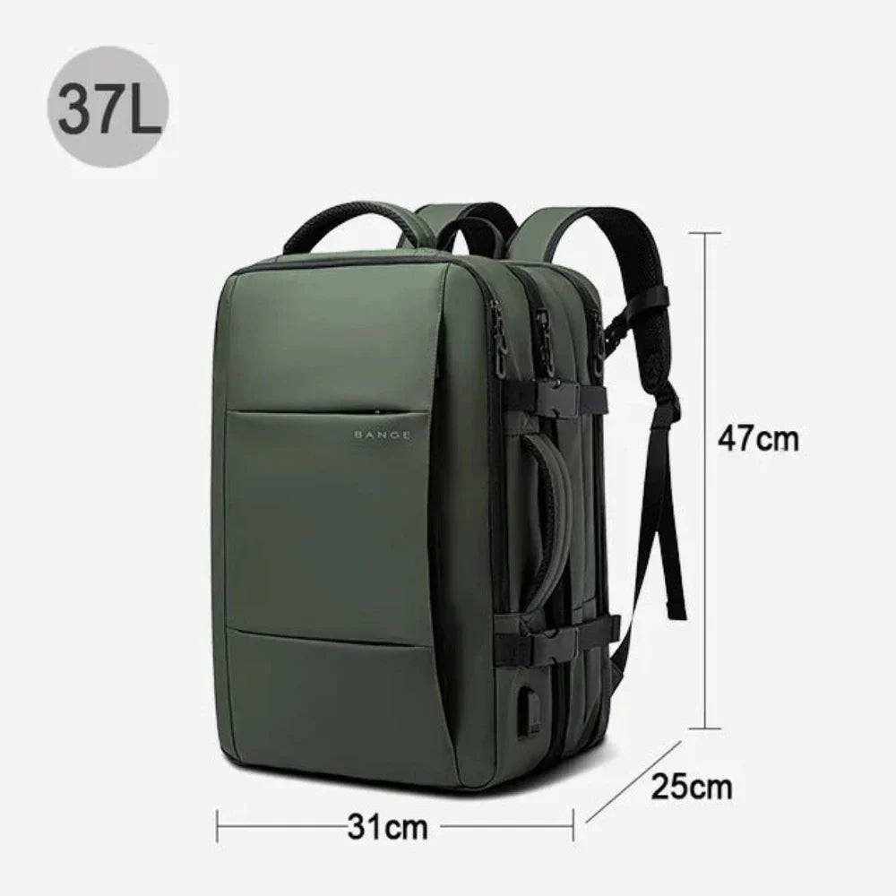 High Quality Waterproof Multilayer Backpack - 37L Capacity with Adjustable Fit