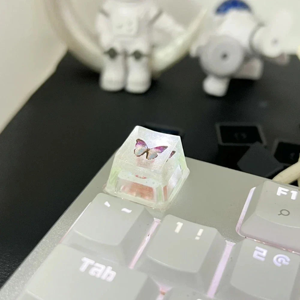 Keycap with Butterfly Design