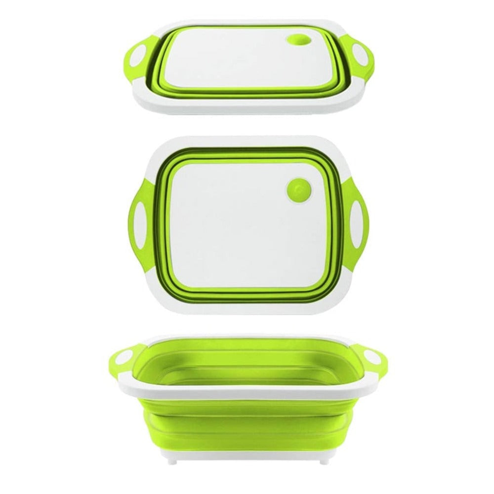Collapsible Cutting Board with Multiple Functions