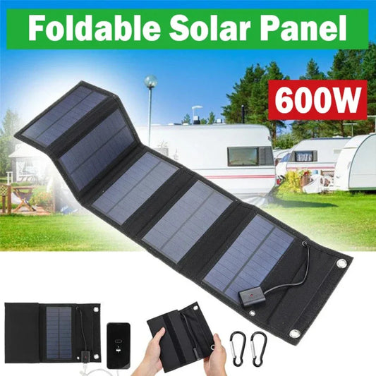 Cell Phone Solar Charger with USB Connection - Portable