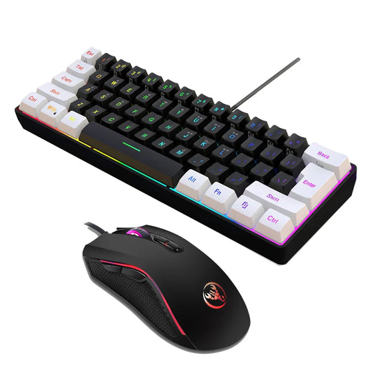 RGB Dragon Keyboard and Mouse Bundle - Clarifying the Product's Meaning while Distinguishing it from the Original