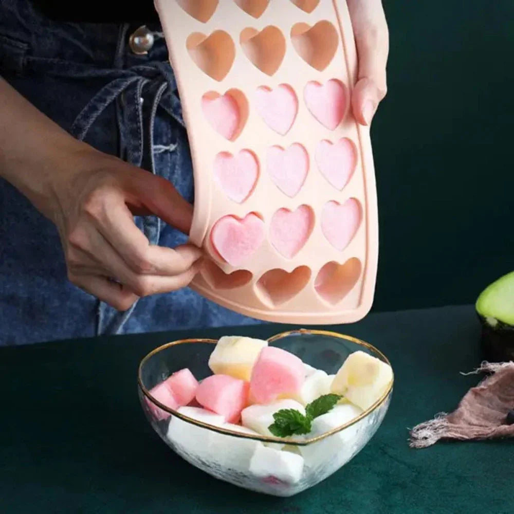 Ice Mold in the Shape of a Heart