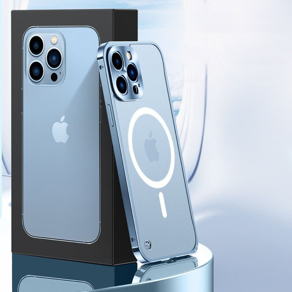 Metal Frame Premium Protective Case for iPhone: Enhancing Style and Durability