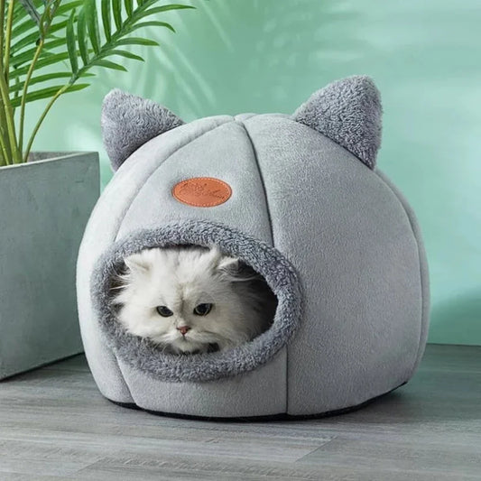 2-in-1 Pet House Bed - Comfortable and Cozy Retreat for Your Beloved Pet