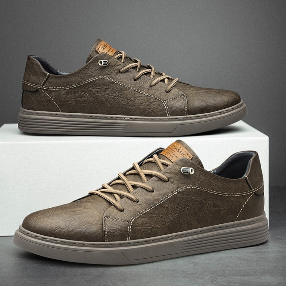 Lace Up Leather Shoes for Men