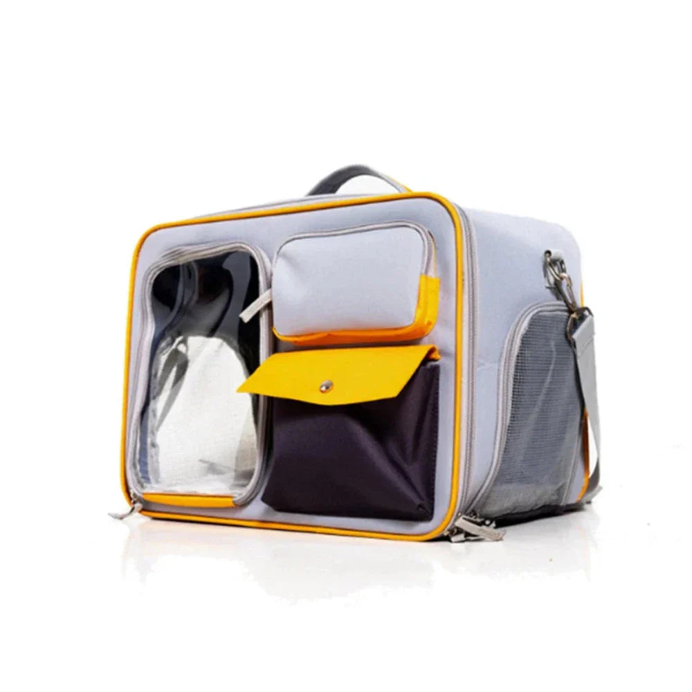 Breathable Clear Pet Travel Backpack