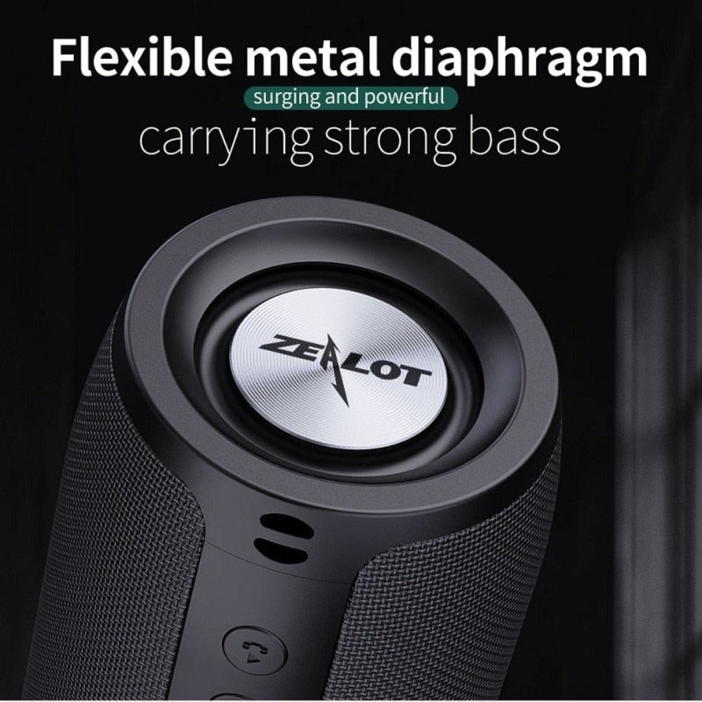 Portable Waterproof Bluetooth Subwoofer Speaker