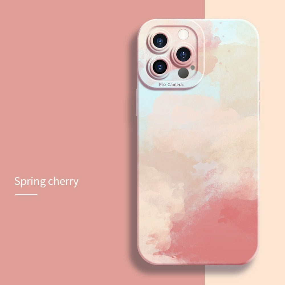 Watercolor-Style Case for iPhone - A Vivid and Artistic Phone Cover