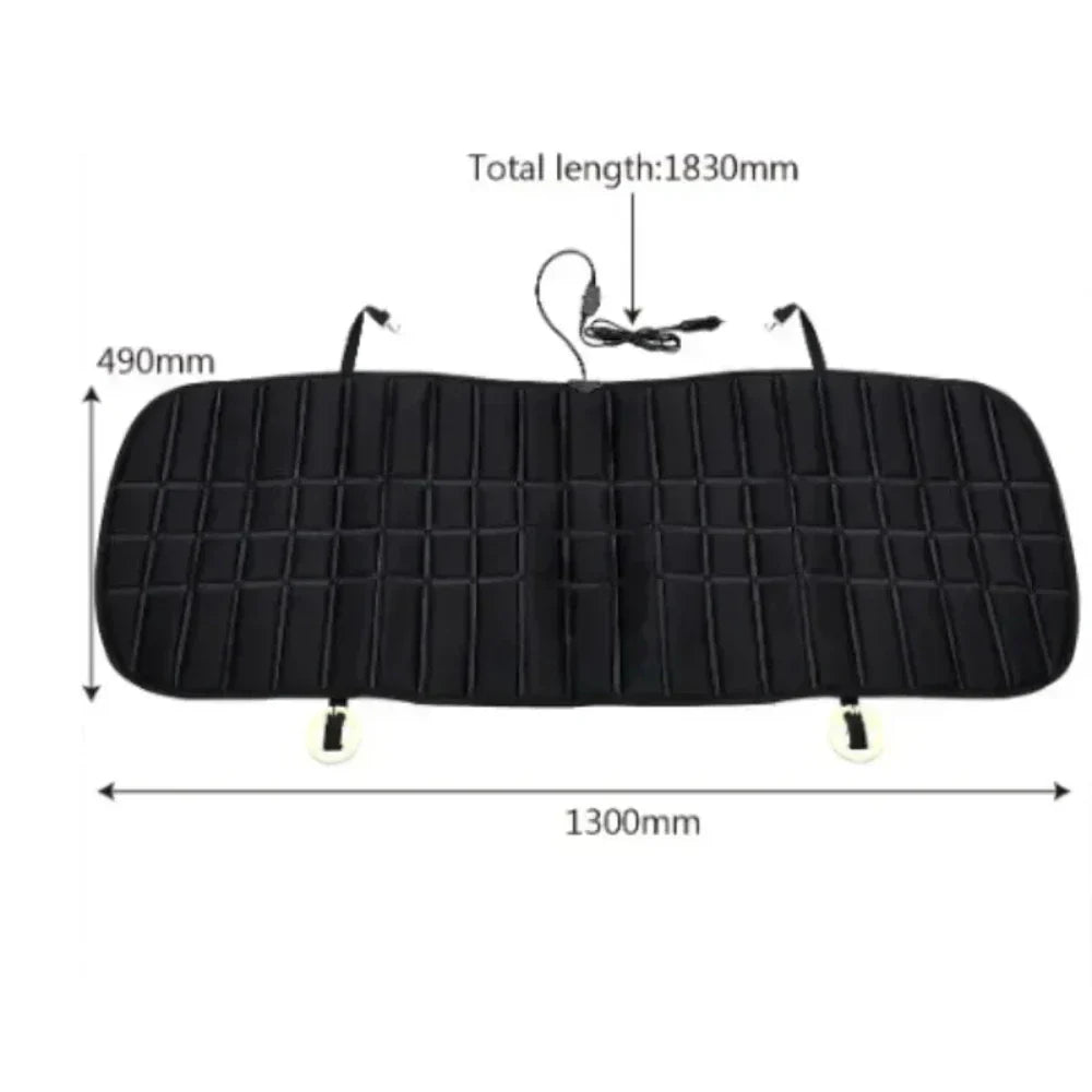 12V Rear Seat Winter Heat Mat for Cars