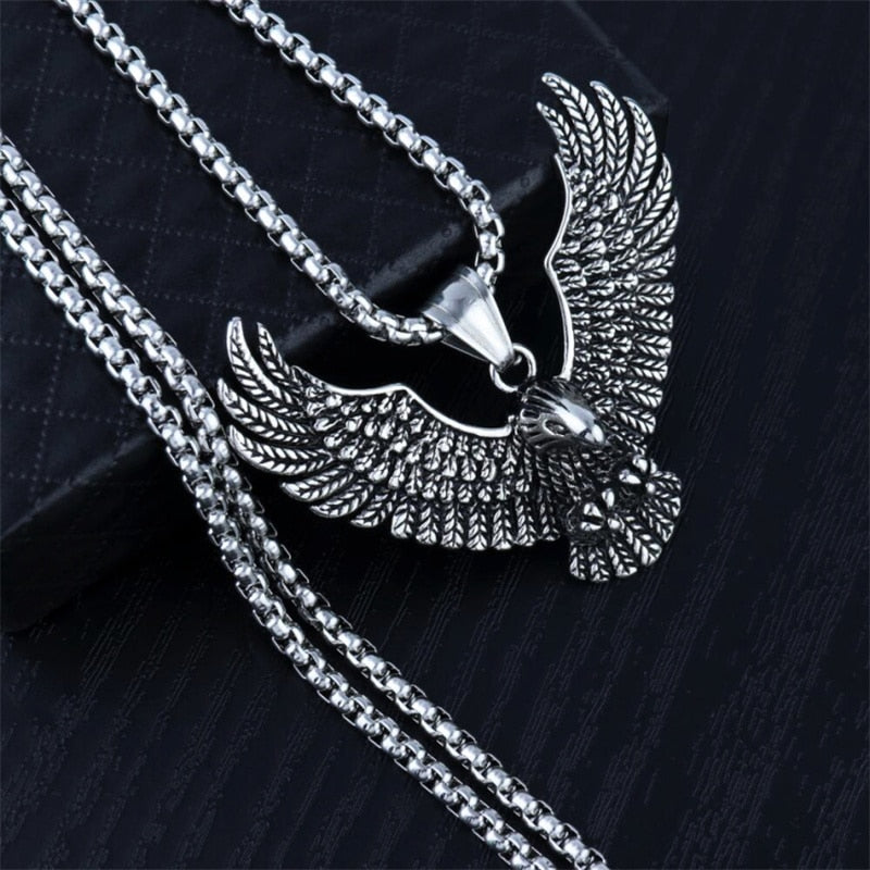 Soaring Falcon Pendant