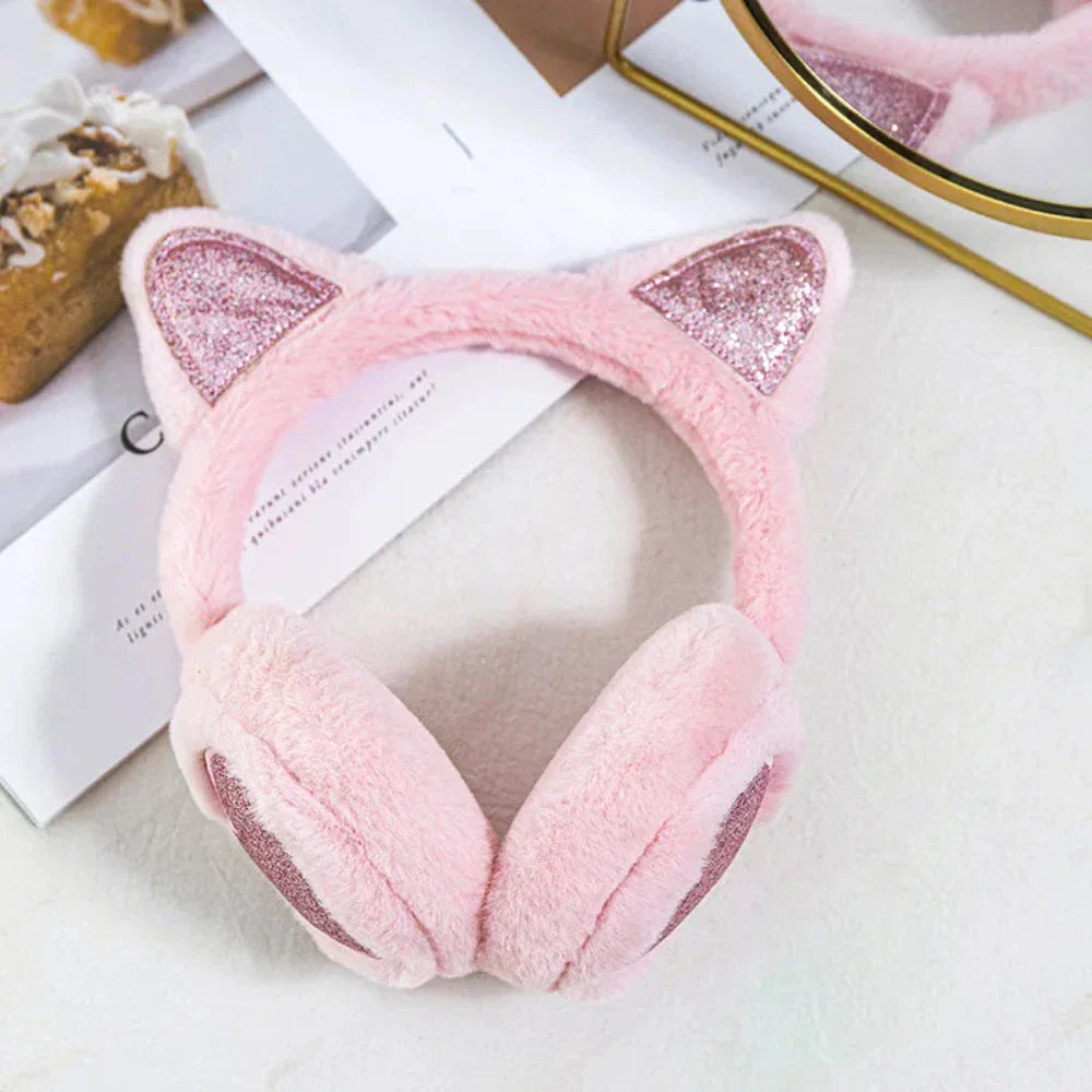 Cat Ear Earmuffs for Girls
