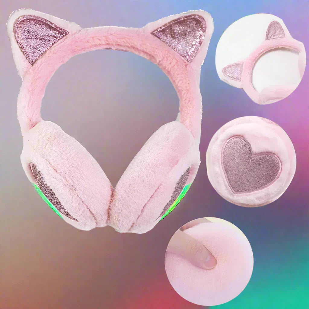 Cat Ear Earmuffs for Girls