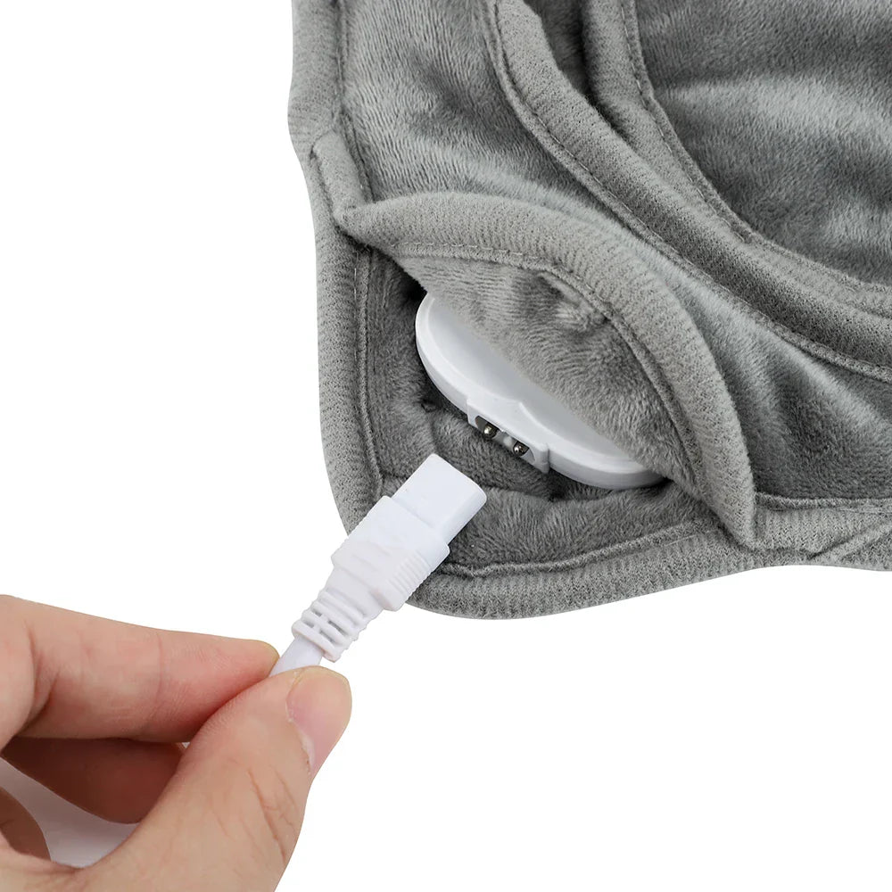 Cozy and Plush Heated Foot Warmer