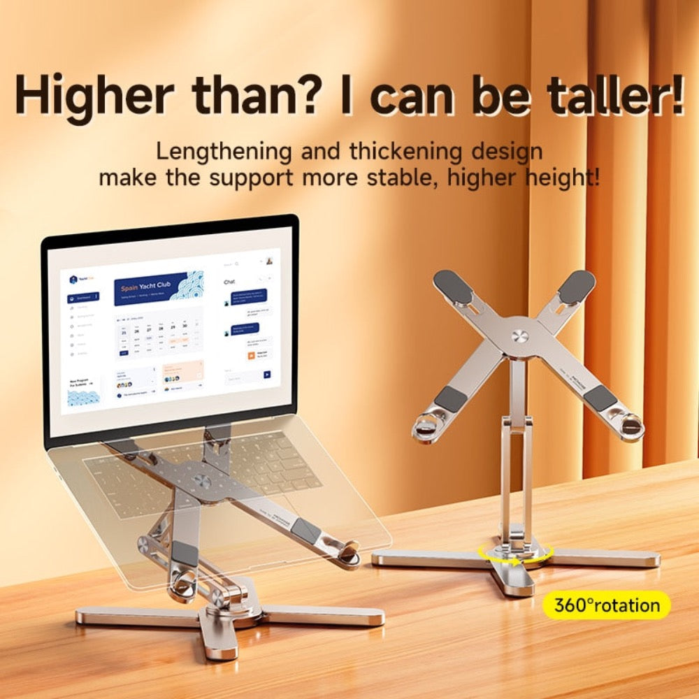 Rotatable Notebook Stand with Premium Features